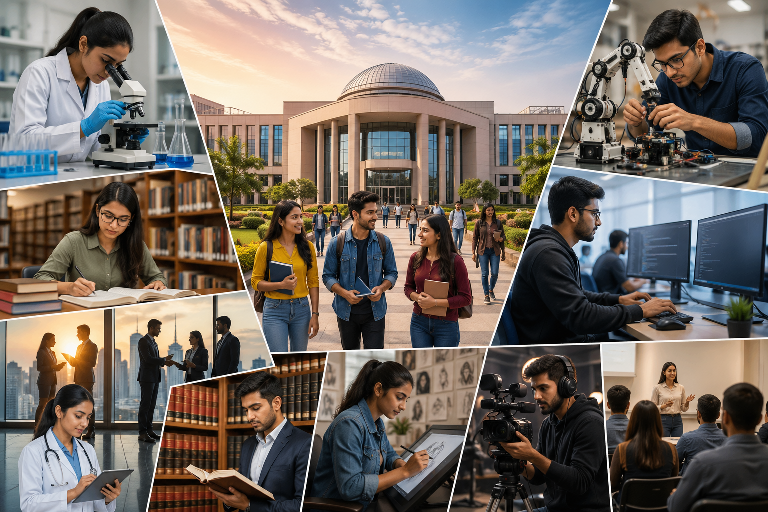 Top 10 Programmes at People's University, Bhopal — Where Education Meets Employment